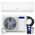 Della Vita Series 12000 BTU SEER2 21 Mini-Split Heat Pump AC - Up to 550 Sq.Ft. - 12K2VR-21S-QC-I+O_1  Mini Split Systems Direct