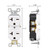 Duplex Receptacle Wall Outlet, Straight Blade - 20A, 250V, 2 Pole, 3 Wire, 6-20R/6-15R - White -   Mini Split Systems Direct