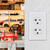 Duplex Receptacle Wall Outlet, Straight Blade - 20A, 250V, 2 Pole, 3 Wire, 6-20R/6-15R - White -   Mini Split Systems Direct