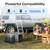 EF ECOFLOW 7696Wh Portable Power Station: DELTA Pro 3 with DELTA Pro Extra Battery, 120/240V 4000W AC Output, Solar Generator for Home Use, Camping, Emergencies, Power Outages, RVs