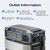 EF ECOFLOW DELTA Pro Ultra 6144Wh Power Station, 120/240V 7200W AC Output, Lifepo4 Home Battery Backup Expandable to 90kWh, 2H to Full Charge, Solar Generator for Home Use, Emergency, Camping, RV