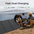 EF ECOFLOW Portable Power Station DELTA 3 Max, 2048Wh LiFePO4 Battery, Solar Generator (Solar Panel Optional), 3400W X-Boost Output, Ultra-Fast 0-80% Charging in 1.13 Hr, Home Backup & RV Camping