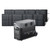 EF ECOFLOW Solar Generator 120V/3.6kWh DELTA Pro with 4x400W Portable Solar Panel, 23% High-Efficiency, 5 AC Outlets, 3600W Portable Power Station for Home Use Emergency Blackout Camping RV