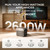 EF ECOFLOW Solar Generator Delta 3 with 160W Solar Panel, 1024Wh Portable Power Station, LFP Battery 1800W AC/100W USB-C Output, Full Charge in 56 Min for Home Backup Power, Camping & RVs