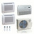 27,000 BTU ACIQ Extreme 23 SEER2 Tri Zone Floor Mount Mini Split Heat Pump System - R454B | 230V - 9 + 9 + 18 - ACIQ-27Z-HH-M4C / ACIQ-09FM-HH-MD-2 / ACIQ-18FM-HH-MD  Mini Split Systems Direct