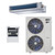 36,000 BTU 23 SEER ACiQ Single Zone Concealed Duct Mini Split System | Extreme Series - ACIQ-36CD-HH-MC / ACiQ-36ZPL-HP230C  Mini Split Systems Direct