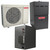 Goodman 2 Ton 19.0 SEER2 R-32 Dual Fuel System | GZV7SA2410 | GMVC800604BN | CAPEA3626B3 | Communicating | 17½" Cabinet Width Upflow/Downflow Coil | 60,000 BTU/h Upflow/Horizontal Two-Stage Variable-Speed ECM Natural Gas Furnace