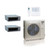 36,000 BTU ACiQ Extreme 19.4 SEER2 Dual Zone Concealed Duct Mini Split Heat Pump System - R454B | 230V - 24 + 24 - ACiQ-36Z-HH-M5C / ACIQ-24CD-HH-MC-2  Mini Split Systems Direct