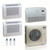 36,000 BTU ACIQ Extreme 23 SEER2 Tri Zone Floor Mount Mini Split Heat Pump System - R454B | 230V - 9 + 12 + 18 - ACIQ-36Z-HH-M5C / ACIQ-09FM / ACIQ-12FM / ACIQ-18FM  Mini Split Systems Direct