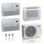36,000 BTU ACIQ Standard 24 SEER2 Tri Zone Floor Mount Mini Split Heat Pump System - R454B | 230V - 12 + 18 + 18 - ES-36Z-M5C / ACIQ-12FM-HH-MD / ACIQ-18FM-HH-MD-2  Mini Split Systems Direct