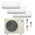 Daikin 24,000 Btu 21 SEER2 R-32 3-Zone Ductless Mini Split Heat Pump System - 7K-7K-7K - 3MXM24AVJU9 - CTXV07AVJU9 - CTXV07AVJU9 - CTXV07AVJU9  Mini Split Systems Direct