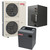 Goodman 4 Ton 18.0 SEER2 R-32 Central Heat Pump Split System with Evaporator Coil &amp; Modular Blower | GZV9SA4810 + CAPEA6030C3 + MBVK16CP1X00 | 21" Upflow/Downflow Coil | 21" Multi-Positional Modular Blower