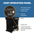 XPOWER AP-1500D DC Brushless Motor 700 CFM 4-Stage Commercial HEPA Air Filtration System with IAQ PM2.5 Sensor - AP-1500D  Mini Split Systems Direct