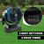 XPOWER FM-68W Multipurpose Oscillating Portable 3 Speed Outdoor Cooling Misting Fan with Built-In Water Pump and Hose - FM-68W  Mini Split Systems Direct