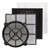 XPOWER X-2580 Commercial 4 Stage Filtration HEPA Purifier System, Negative Air Machine, Airborne Air Cleaner, Mini Air Scrubber - X-2580  Mini Split Systems Direct