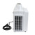 XPOWER X-2830 Commercial 4 Stage Filtration HEPA Purifier System, Negative Air Machine, Airborne Air Cleaner, Mini Air Scrubber with PM2.5 Air Sensor - X-2830  Mini Split Systems Direct