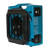 XPOWER XL-730A 1/3 HP 1150 CFM 5 Speed Sealed Motor Low Profile Air Mover, Floor Fan, Carpet Dryer with Built-in GFCI Power Outlets - XL-730A  Mini Split Systems Direct