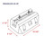 Pioneer® Floor Mounting Base Kit for Split Air Conditioning Systems - RBASE2X5-18-2P-RBASE2X5-20-3P-RBASE3X6-18-4P  Mini Split Systems Direct
