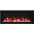 Remii 35" Extra Slim Indoor or Outdoor Built In Electric Fireplace with Black Steel Surround - 102735-XS  Mini Split Systems Direct
