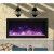 Remii 35" Extra Slim Indoor or Outdoor Built In Electric Fireplace with Black Steel Surround - 102735-XS  Mini Split Systems Direct