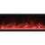 Remii 45" Extra Tall Indoor or Outdoor Built-in Electric Fireplace with Black Steel Surround - 102745-XT  Mini Split Systems Direct