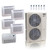 48,000 BTU ACiQ Extreme 23 SEER2 5 Zone Floor Mount Mini Split Heat Pump System - R454B | 230V - 9 + 9 + 9 + 9 + 24 - ACIQ-48Z-HH-M6C / ACIQ-09FM-HH-MD-4 / ACIQ-24FM-HH-MD  Mini Split Systems Direct