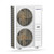 Pioneer® Multi (6) Circuit Quantum Ultra Series 22.5 SEER2 Hexa Zone Outdoor Section Inverter++ Energy-Star Air Conditioner Heat Pump 230V