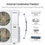 Pioneer® Multi (6) Circuit Quantum Ultra Series 22.5 SEER2 Hexa Zone Outdoor Section Inverter++ Energy-Star Air Conditioner Heat Pump 230V