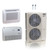 48,000 BTU ACiQ Extreme 23 SEER2 Dual Zone Floor Mount Mini Split Heat Pump System - R454B | 230V - 12 + 24 - ACiQ-48Z-HH-M6C / ACIQ-12FM-HH-MD / ACIQ-24FM-HH-MD  Mini Split Systems Direct