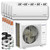 Pioneer® Quint Split 45000 BTU 3.75-Ton Quantum Ultra Wi-Fi 22 SEER Energy-Star Multi (5) Zone Wall Mount Air Conditioner Heat Pump 230-Volt
