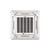 Pioneer® Multi Zone 12,000 BTU Quantum Series Ceiling Cassette Indoor Section Split Inverter++ Air Conditioner Heat Pump 230V