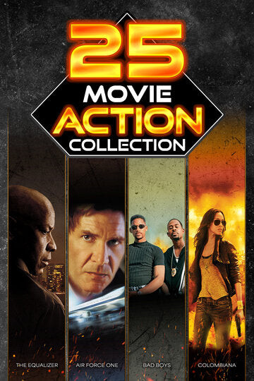 25-Movie Action Collection Bundle (1995-2018) [MA HD]