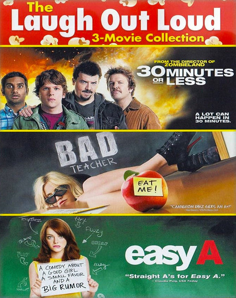 30 Minutes or Less, Bad Teacher and Easy A (2009) [MA SD]