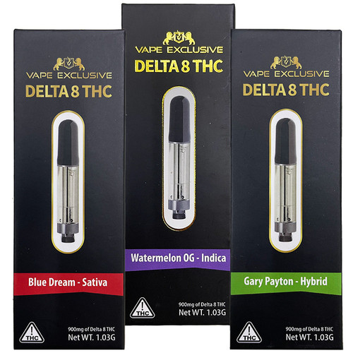 Delta 8 THC Vape Carts | Indica, Sativa, Hybrid