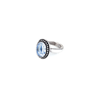 Navaho Oval Light Sapphire Ring  - Please allow 10 - 15 working days for manufacturing.