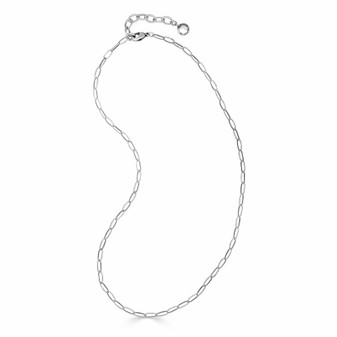 Petite Paperclip Chain Necklace 