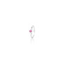  Pink Tourmaline (October) Petite Solitaire Ring - Sterling Silver 925  - Please allow 10 - 15 working days for manufacturing.