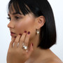 Kiss of Gold Mabe Pearl Ring - Please allow 10 -15 working days for manufacturing.