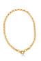 18ct Gold-plated Belcher Chain Necklace