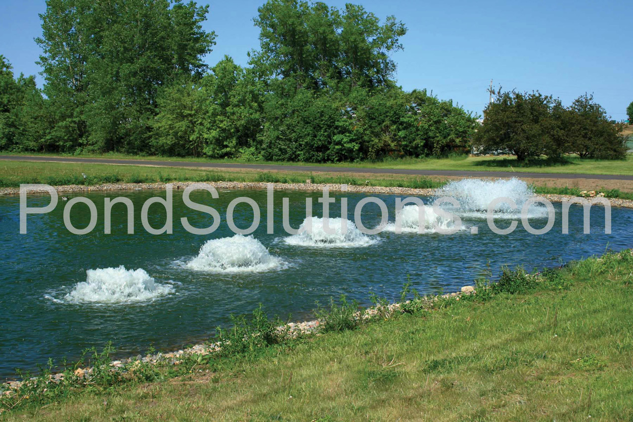 SCAF4400H 1 HP Kasco Surface Aerator, 50' Cord, 1200 GPM, 230 Volts - Operates In As Little As 15" Of Water