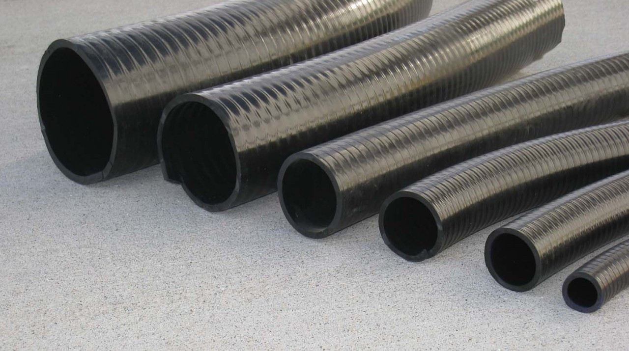 SCFP40 4" Flexible PVC Pipe Pro-Series Per 25' Roll Size 4"  - Requires Shipping Via Motor Freight