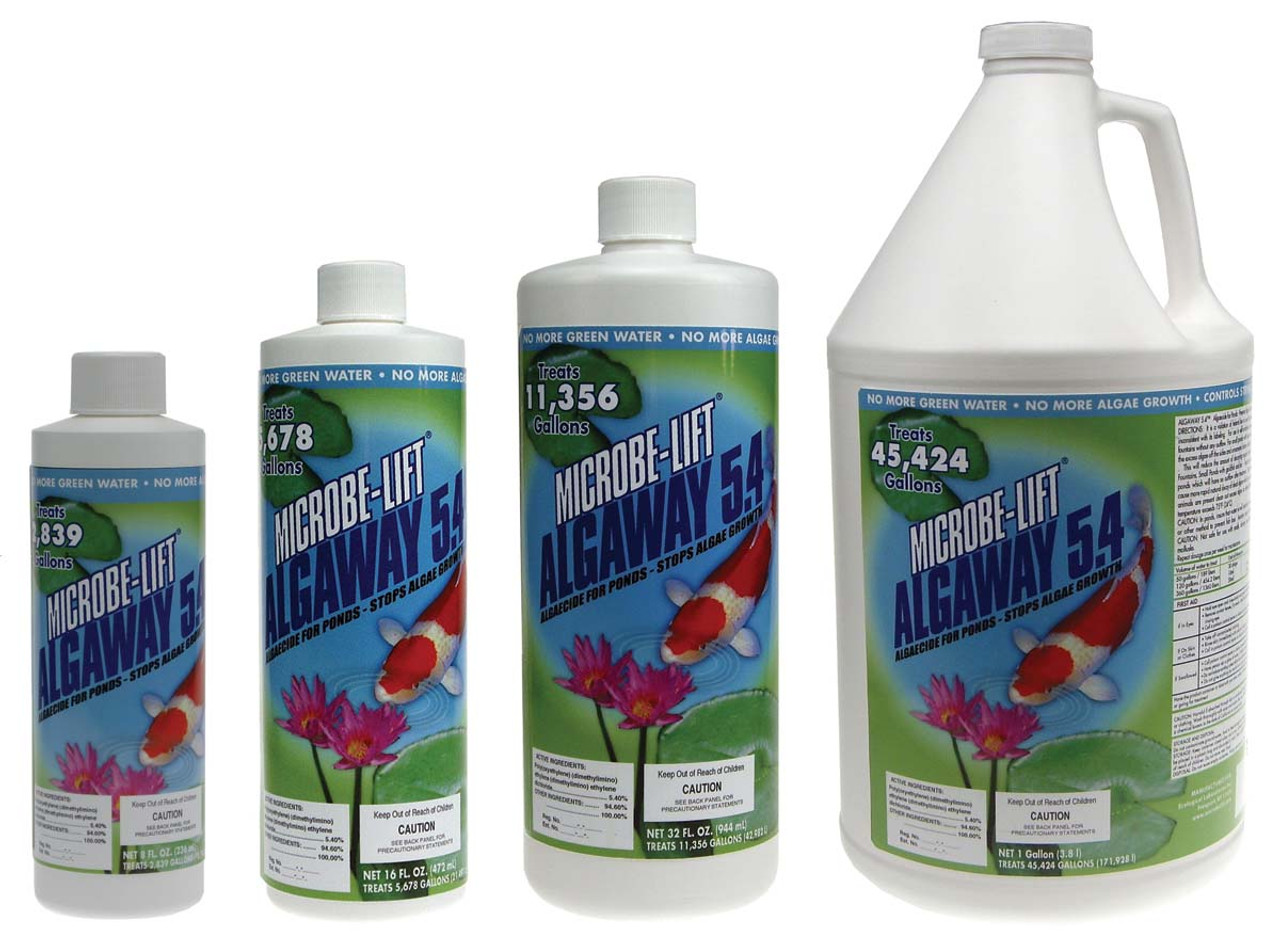 SCALG128 Algaway 5.4, 128 Ounce - Eliminates String Algae, EPA Registered