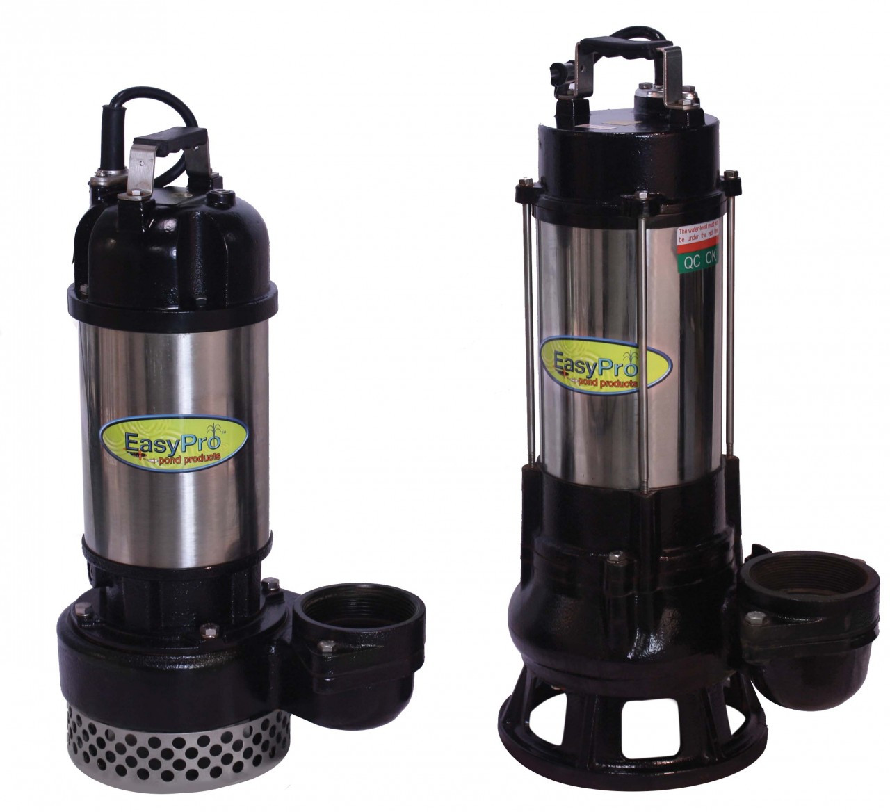 8000 GPH High Volume Submersible Waterfall Pump, 230 Volt, 1 HP, High Head Series, Max. 5.5 Amps