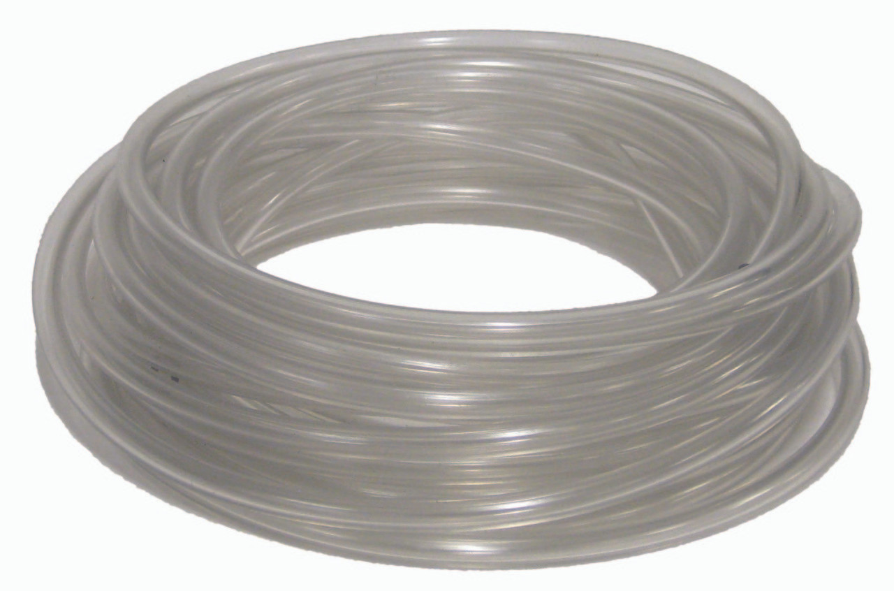 1/2" Vinyl Tubing 1/2" x 100', Clear Vinyl