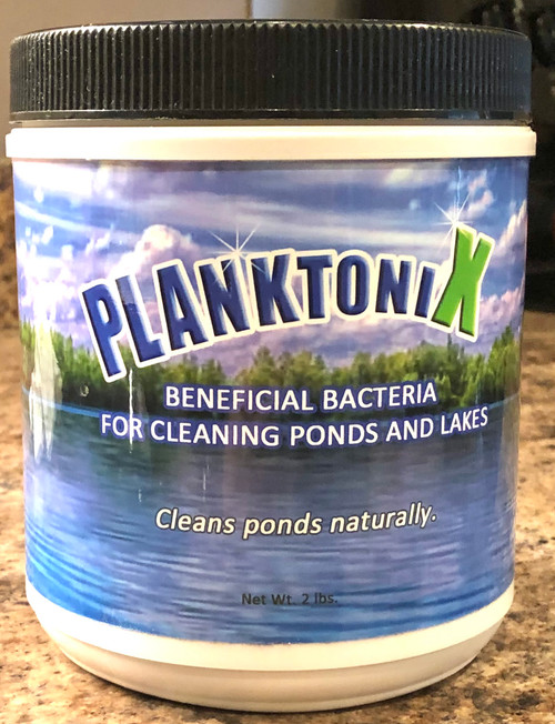PLANKTONIX Pond Bacteria Natural, Effective Pond Cleaner, 2 lbs.