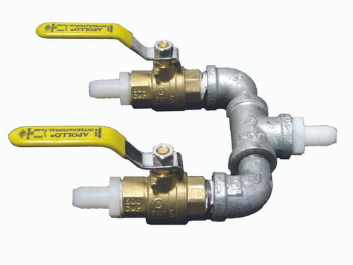 Fountain Splitter - Two Way Splitter - Diverter Valve 1/2