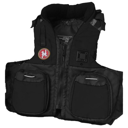 First Watch AV-800 Pro 4-Pocket Vest (USCG Type III) - Black - L\/XL [AV-800-BK-L\/XL]