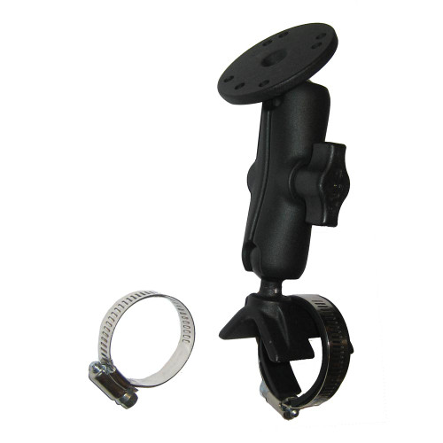 RAM Mount Strap Mount w\/Arm & Round Base [RAM-B-108U]