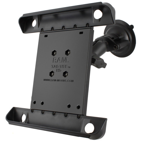 RAM Mount Tab-Tite iPad \/ HP TouchPad Cradle Twist Lock Suction Cup Mount [RAM-B-166-TAB3U]