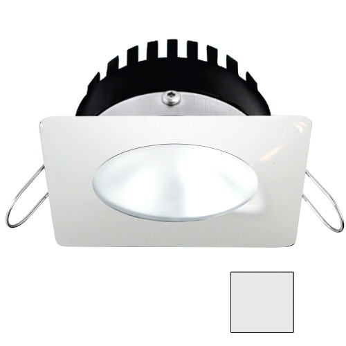 i2Systems Apeiron PRO A506 - 6W Spring Mount Light - Square\/Round - Cool White - White Finish [A506-32AAG]